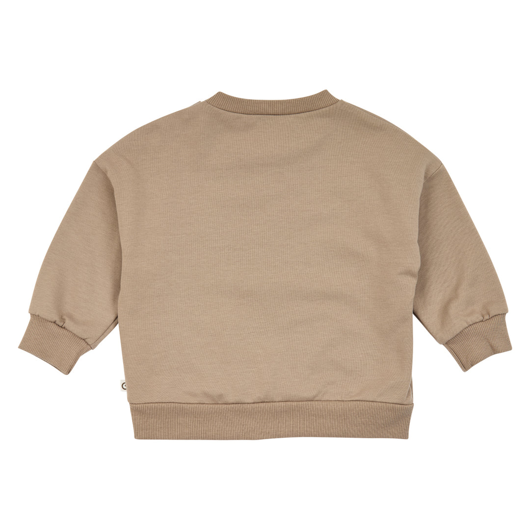 müsli COZY ME sweattrøje med lomme Langærmet bluse Walnut 017080802