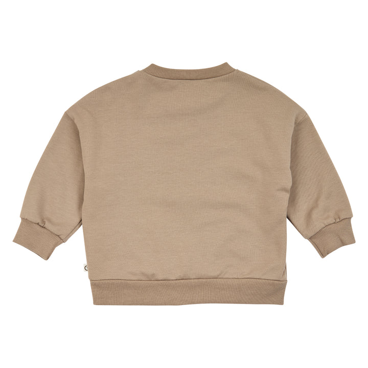 müsli COZY ME sweattrøje med lomme Langærmet bluse Walnut 017080802