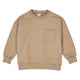 müsli COZY ME sweattrøje med lomme Langærmet bluse Beige 017100904