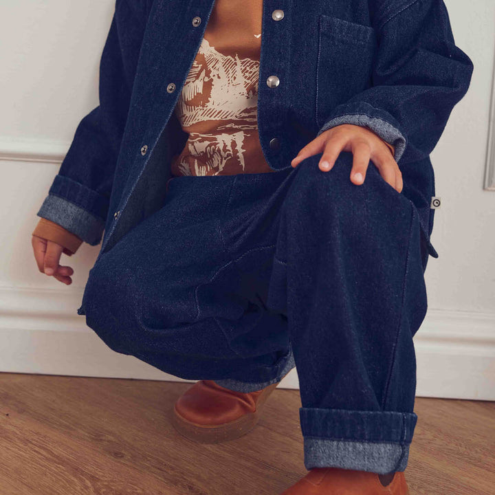 müsli DENIM bukser Bukser Denim navy 763001300