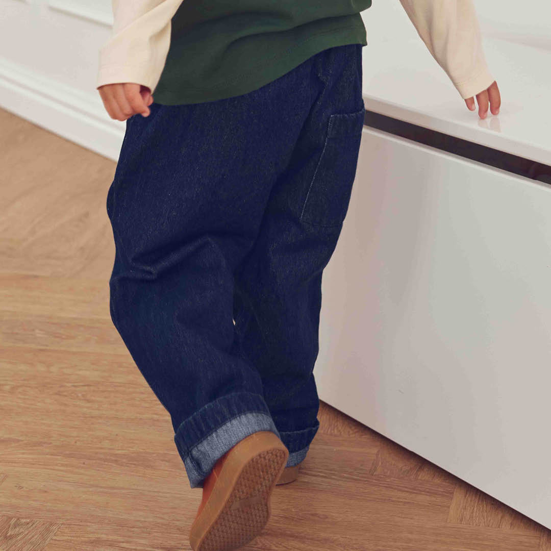 müsli DENIM bukser Bukser Denim navy 763001300
