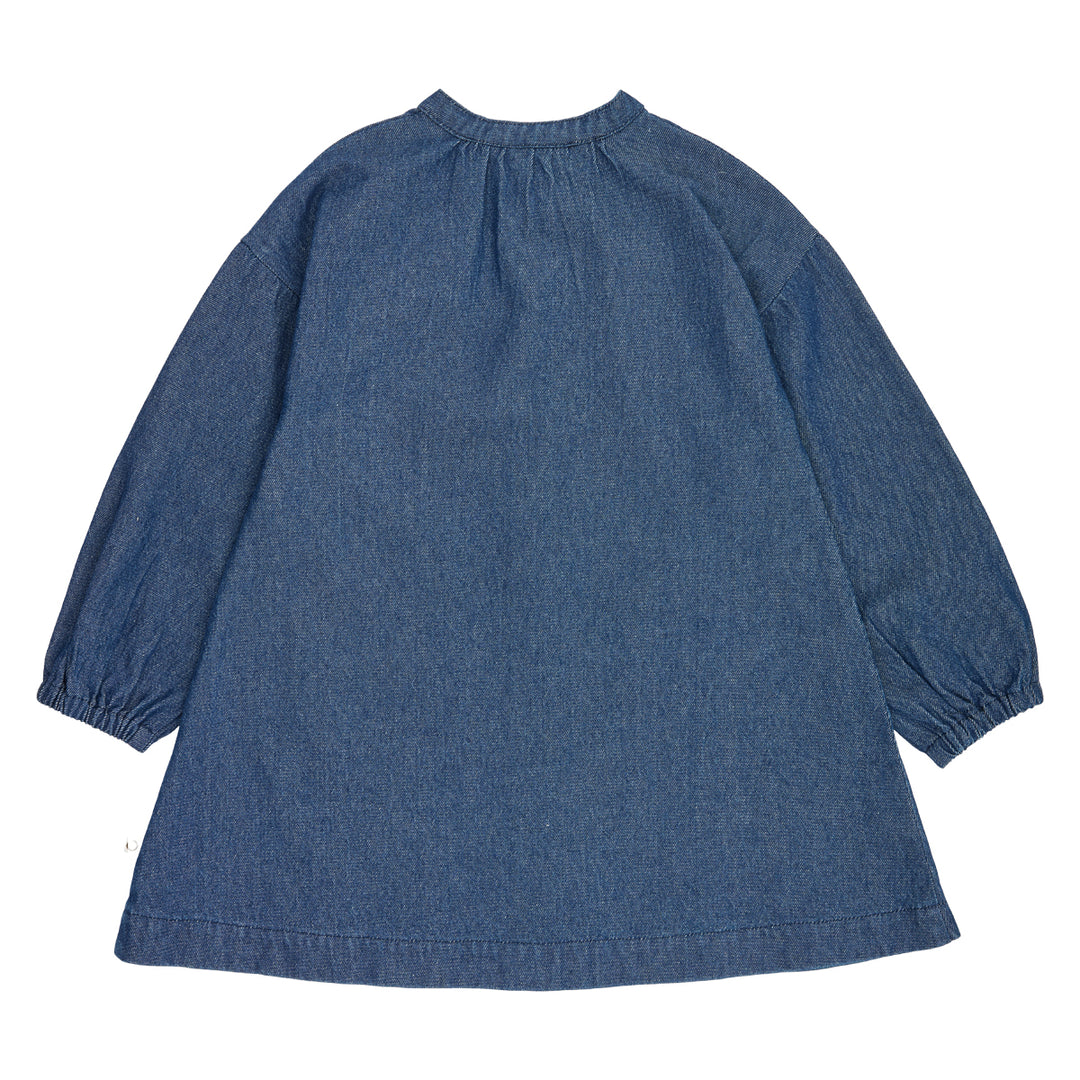müsli DENIM kjole Kjoler Denim navy 763001300