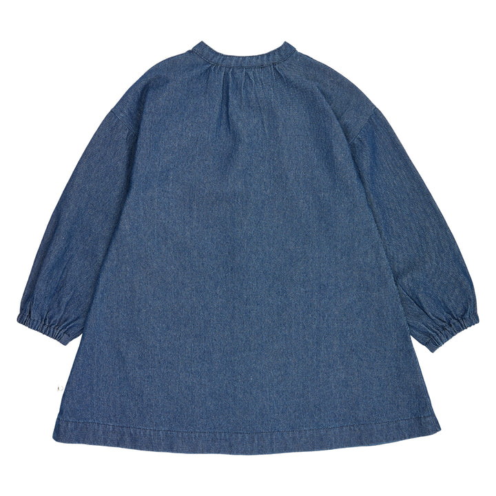 müsli DENIM kjole Kjoler Denim navy 763001300