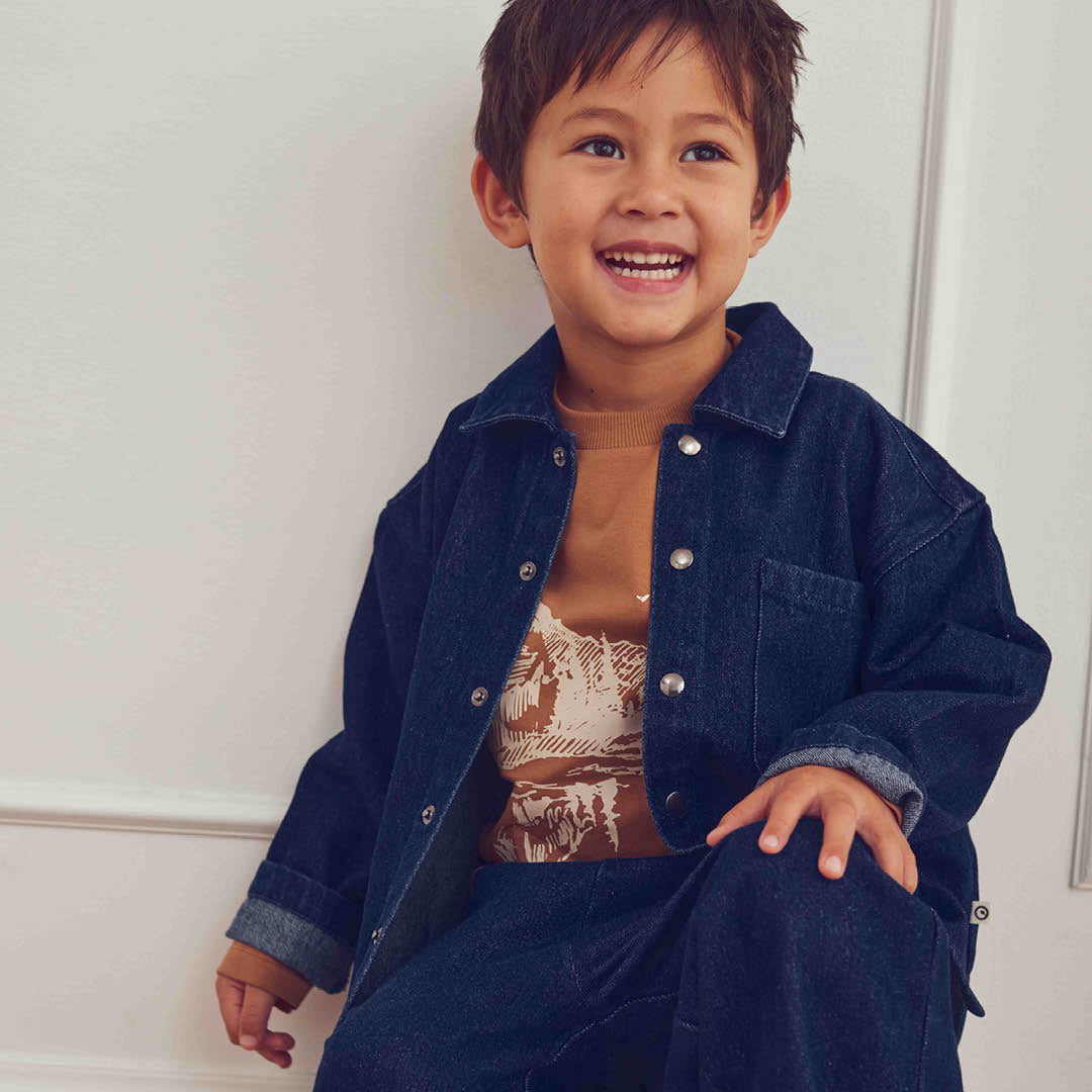 müsli DENIM skjorte Langærmet bluse Denim navy 763001300