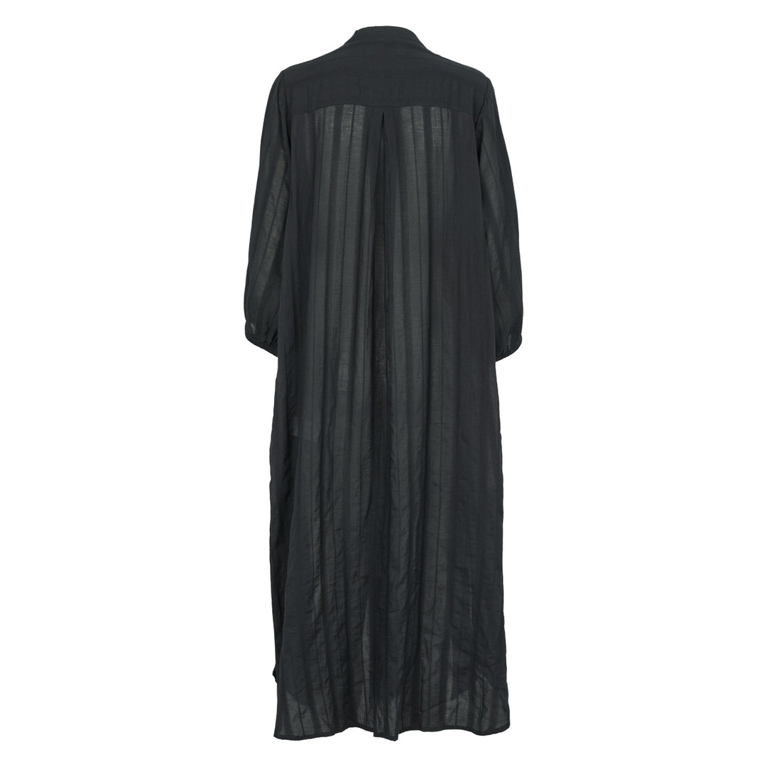 Conservandum DOBBY lang kjole Kjoler Black 019400706