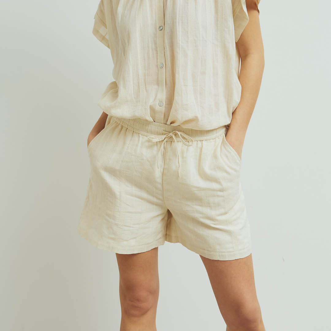 Conservandum DOBBY shorts Bukser Birch 013090500