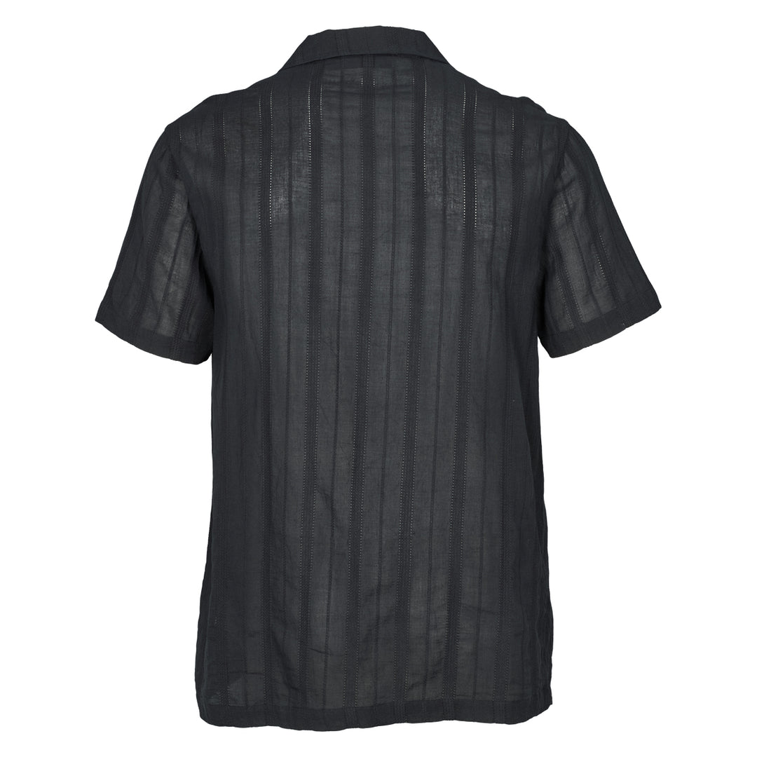 Conservandum DOBBY skjorte T-shirt Black 019400706