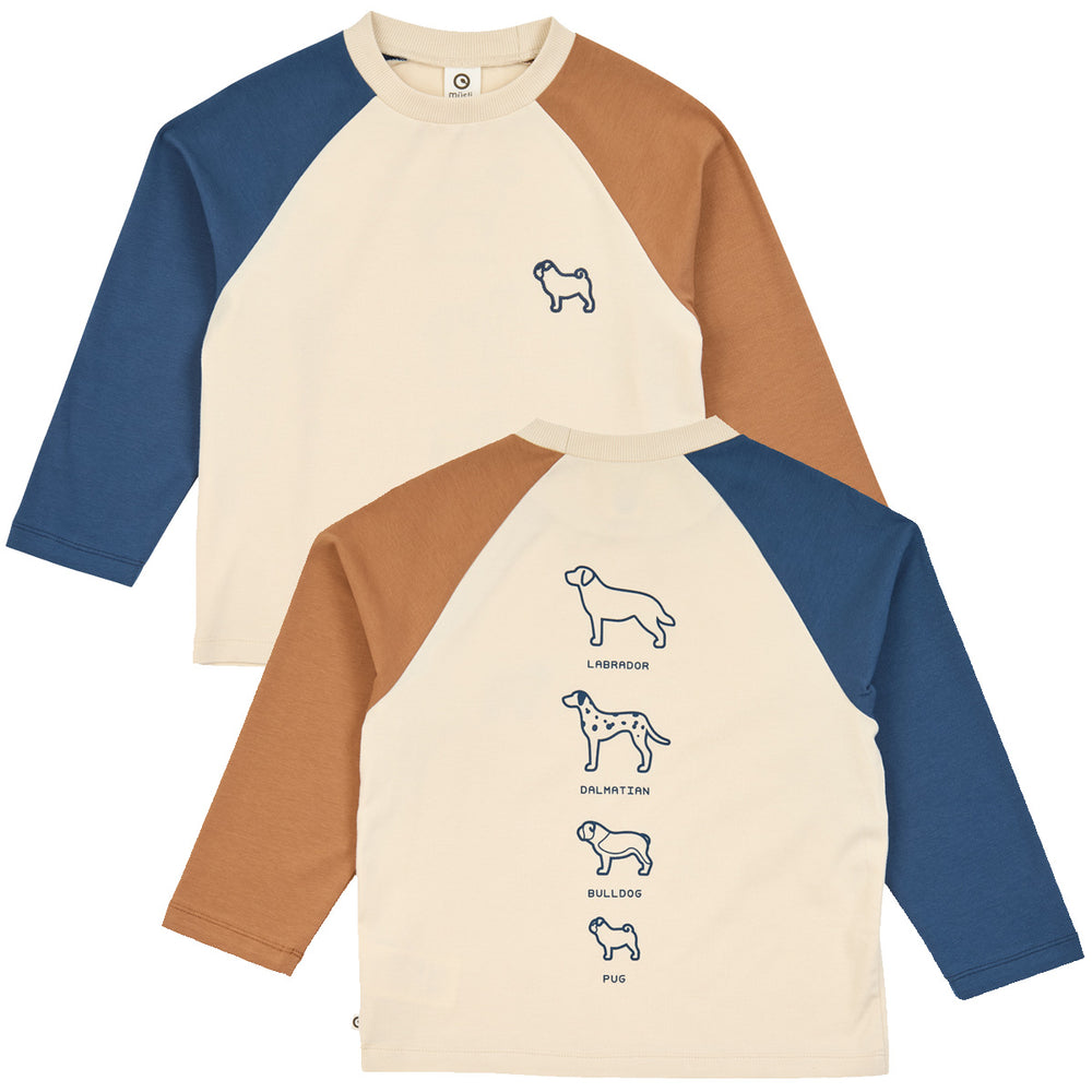müsli DOGS langærmet bluse Langærmet bluse Oak 013040001