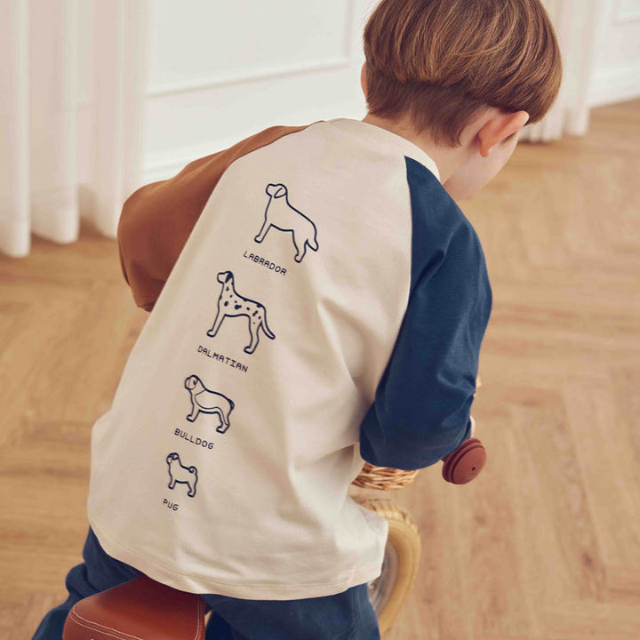müsli DOGS langærmet bluse Langærmet bluse Oak 013040001