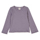müsli DOT rib bluse Langærmet bluse Lilac fog/ Oak 690000259