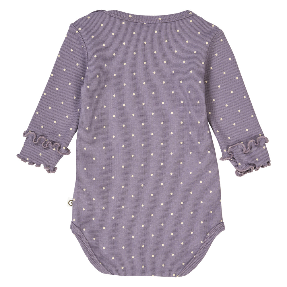 müsli DOT rib body Bodystockings Lilac fog/ Oak 690000259