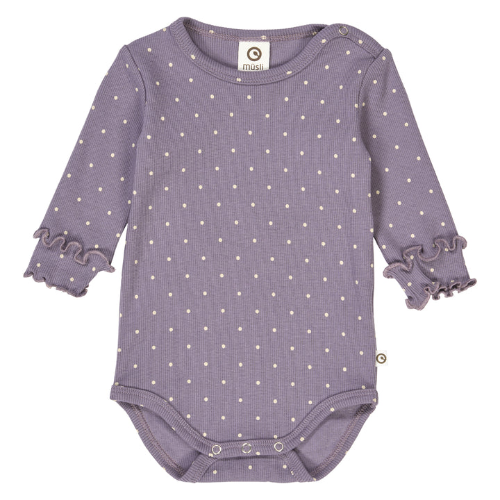 müsli DOT rib body Bodystockings Lilac fog/ Oak 690000259