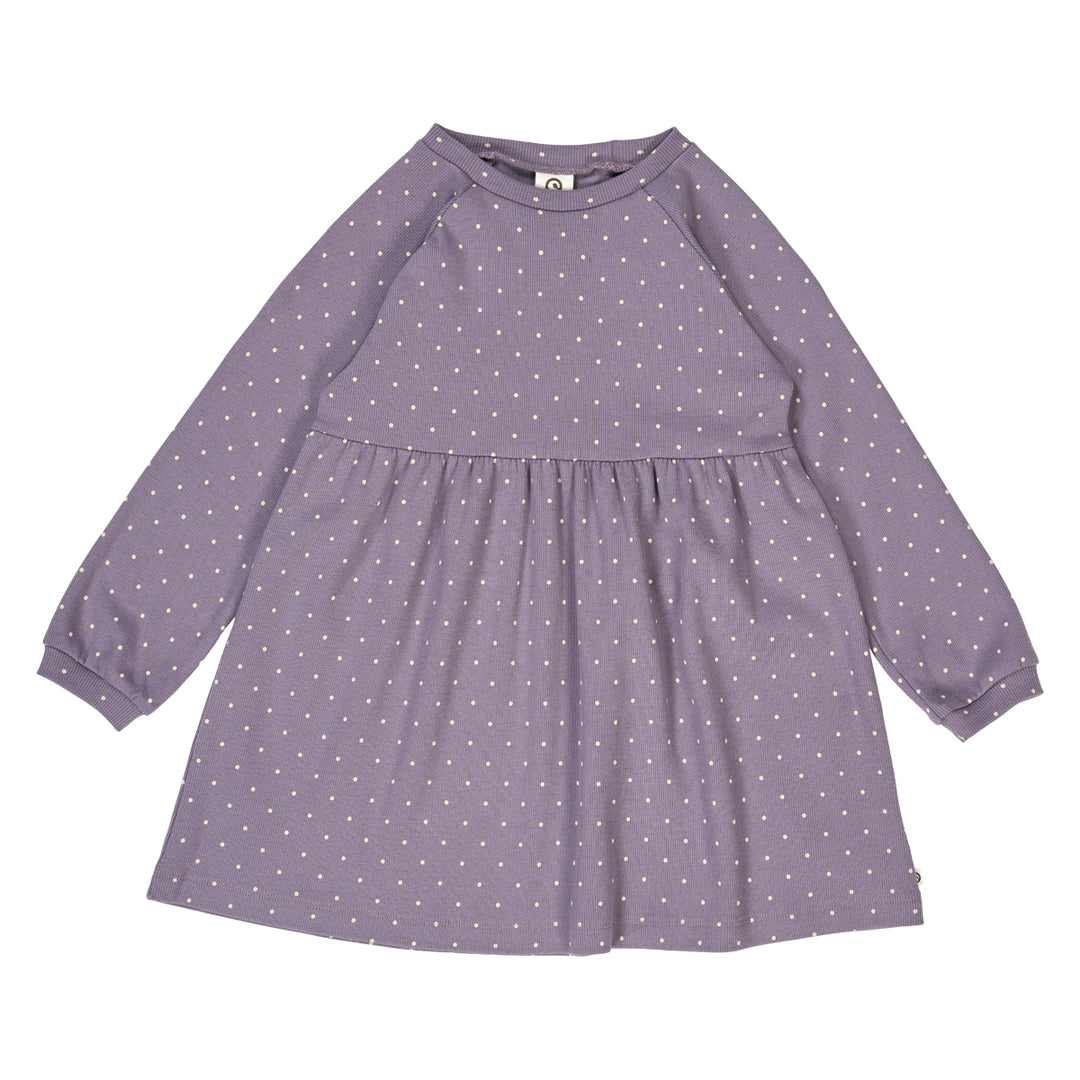 müsli DOT rib kjole Kjoler Lilac fog/ Oak 690000259