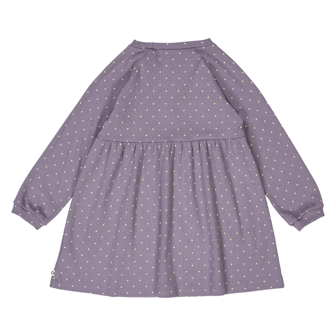 müsli DOT rib kjole Kjoler Lilac fog/ Oak 690000259