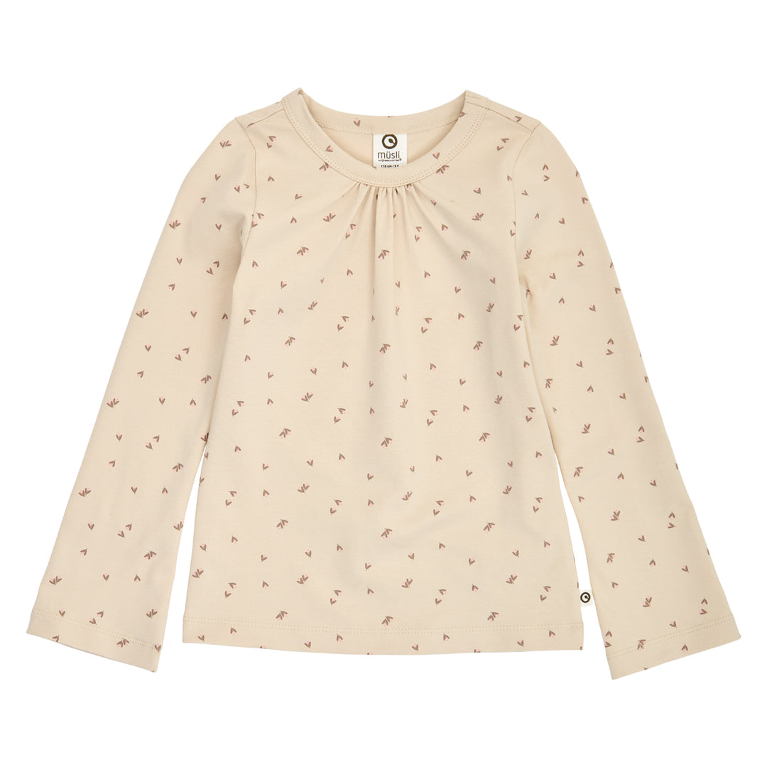 müsli FLEUR bluse Langærmet bluse Oak/ Walnut/ Blush 690000334