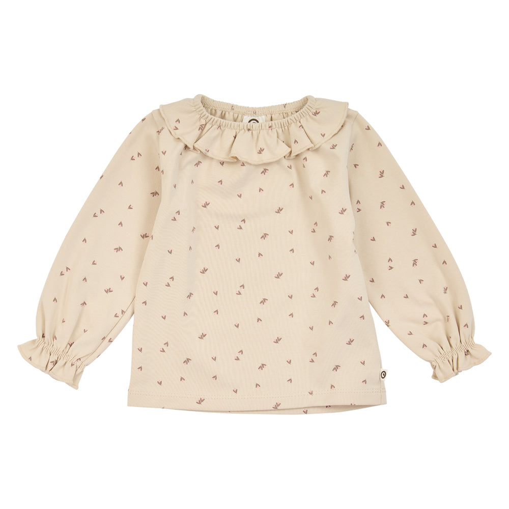 müsli FLEUR bluse & bukse sæt Langærmet bluse Oak/ Walnut/ Blush 690000334