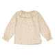 müsli FLEUR bluse med flæse Langærmet bluse Oak/ Walnut/ Blush 690000334