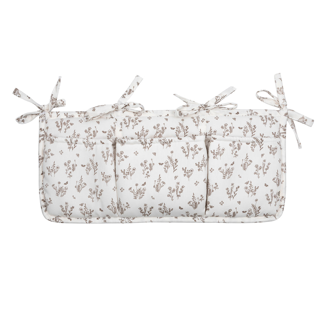müsli FLORAL sengelomme / organizer Pusleting Balsam cream/ Walnut 690000319
