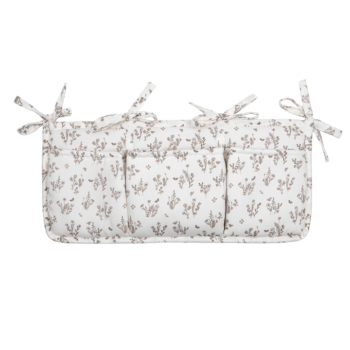 müsli FLORAL sengelomme / organizer Pusleting Balsam cream/ Walnut 690000319
