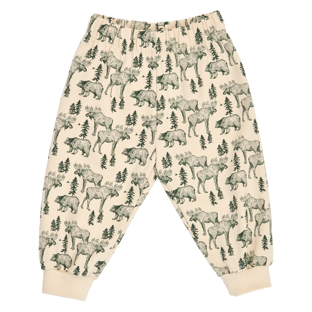 müsli FOREST bluse & bukse sæt Langærmet bluse Oak/ Forest green 690000335