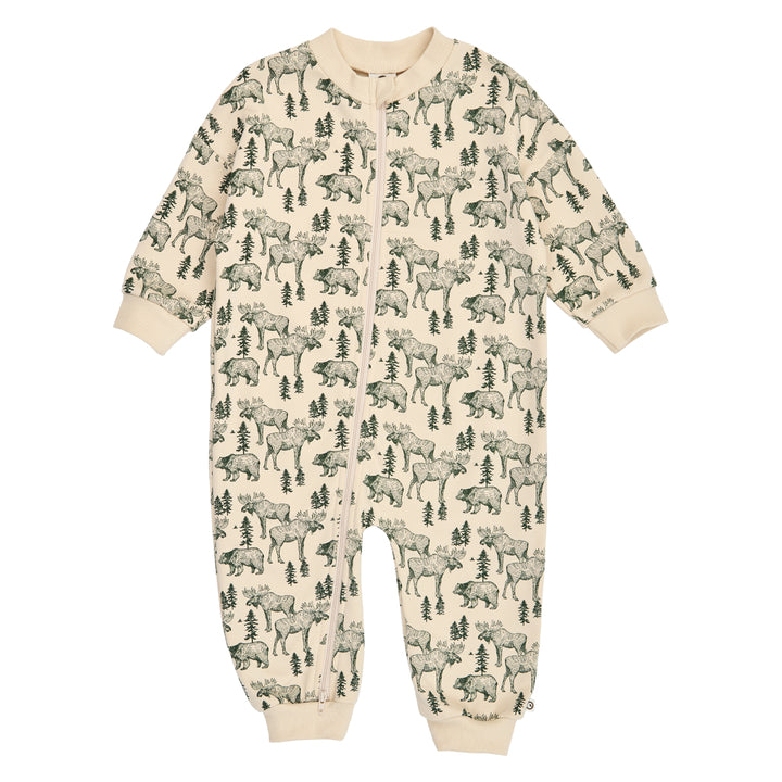 müsli FOREST heldragt med lynlås Bodystockings Oak/ Forest green 690000335