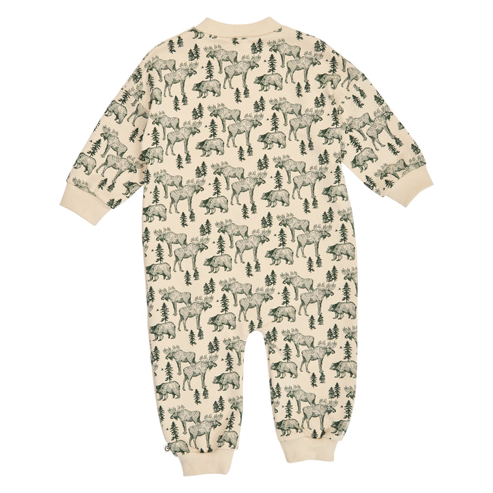 müsli FOREST heldragt med lynlås Bodystockings Oak/ Forest green 690000335