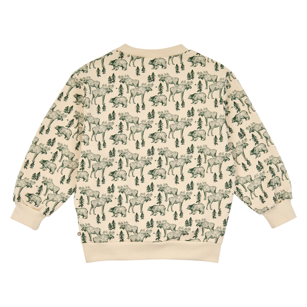 müsli FOREST sweattrøje Langærmet bluse Oak/ Forest green 690000335
