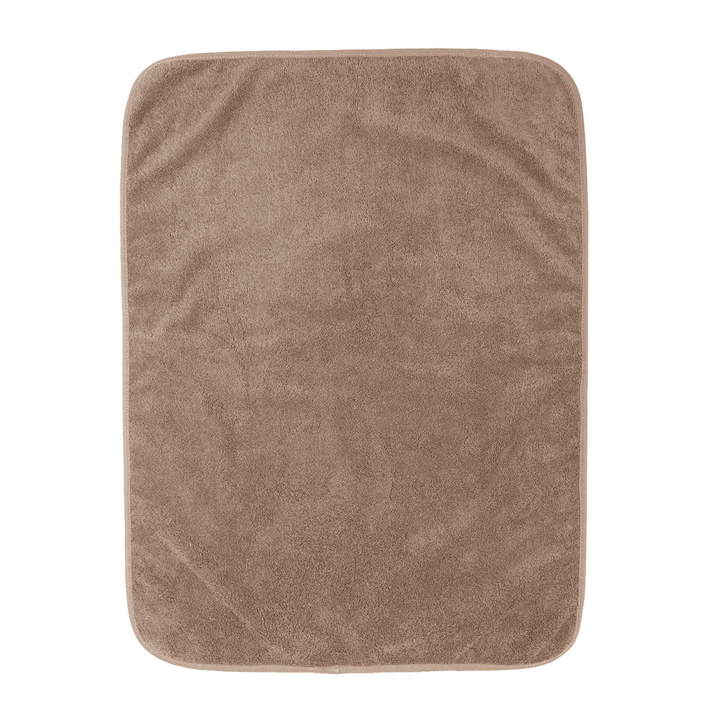 müsli FROTTÉ håndklæde til puslepuden 50x65 cm Badekåber Walnut 017080802
