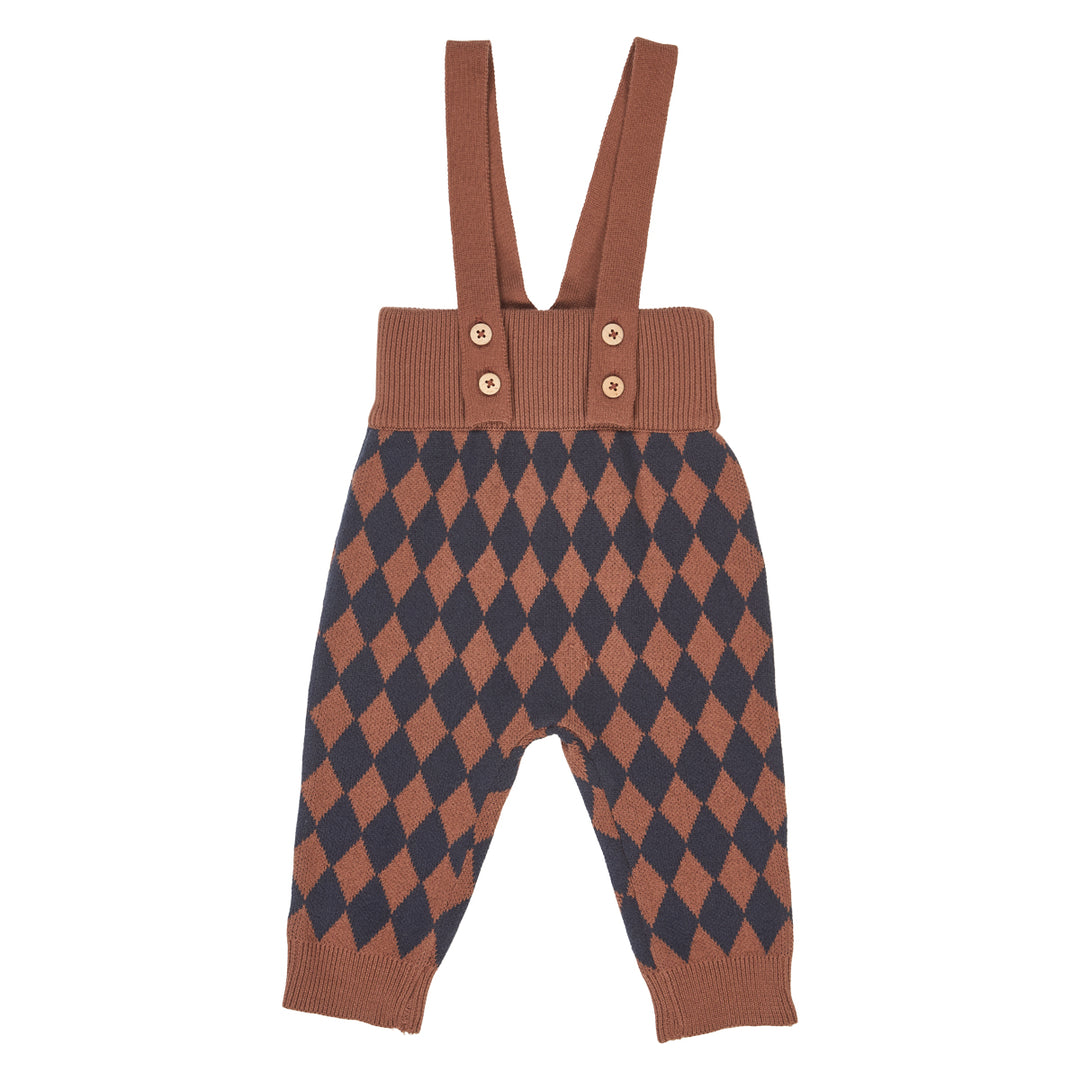 müsli HARLEQUIN KNIT strik overalls Bodystockings Root 019122804