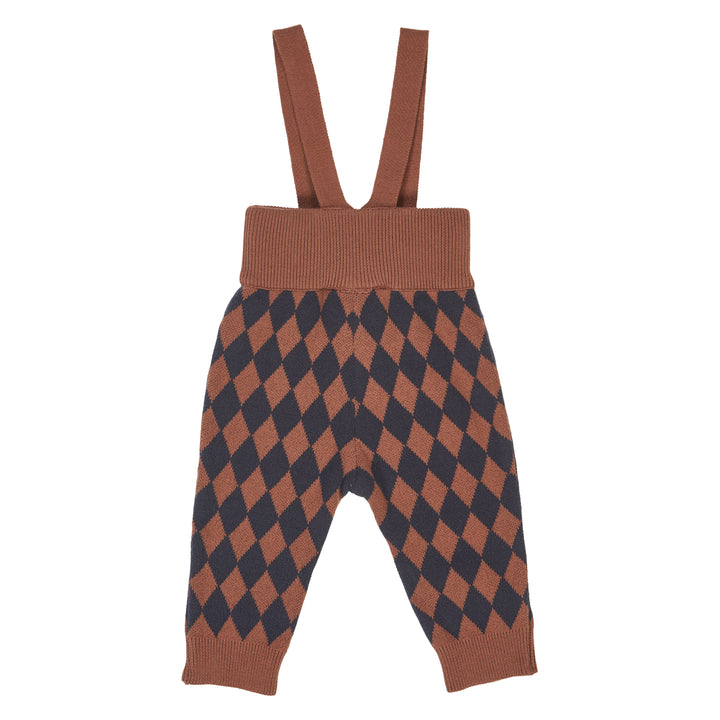 müsli HARLEQUIN KNIT strik overalls Bodystockings Root 019122804