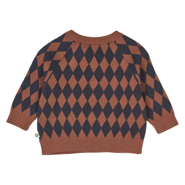 müsli HARLEQUIN KNIT striktrøje Langærmet bluse Root 019122804