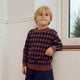 müsli HARLEQUIN KNIT striktrøje Langærmet bluse Root 019122804