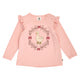 müsli HERITAGE bluse med flæser Langærmet bluse Blush 014150801