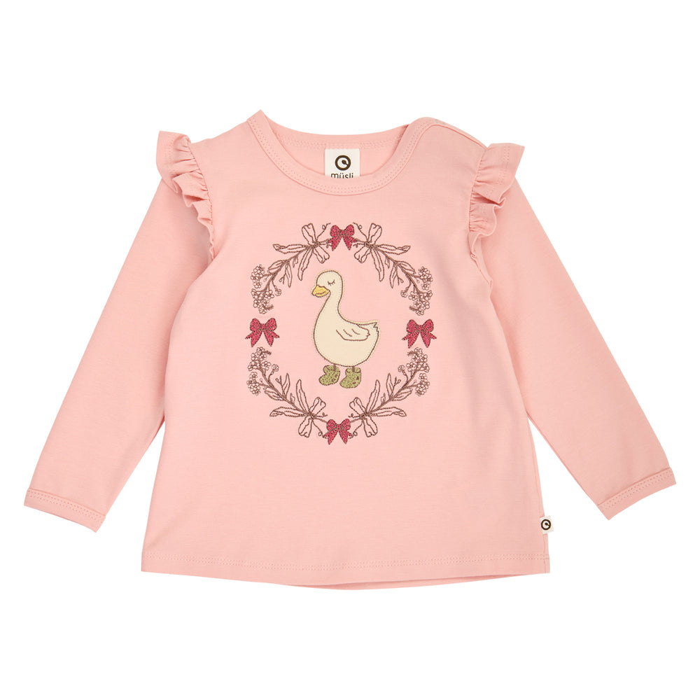 müsli HERITAGE duck bluse & bukse sæt Langærmet bluse Blush 014150801