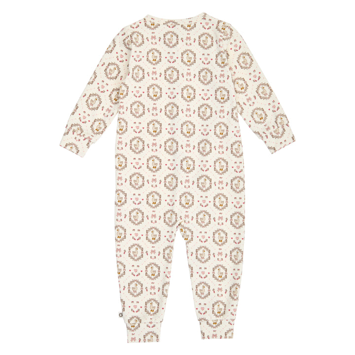 müsli HERITAGE heldragt med lynlås Bodystockings Balsam cream/ Blush/ Baroque rose 690000341