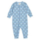 müsli HERITAGE train heldragt med lynlås Bodystockings Soft blue/ Navy/ Oak 690000342