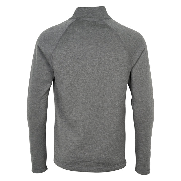 Conservandum HERRE - bluse med lynlås i merinould T-shirt Dark grey 892000011