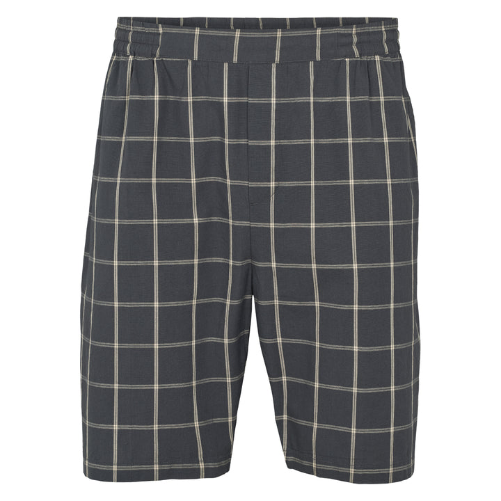 Conservandum HERRE CHECK shorts med lommer Bukser Night blue/ Cashmere 690000208