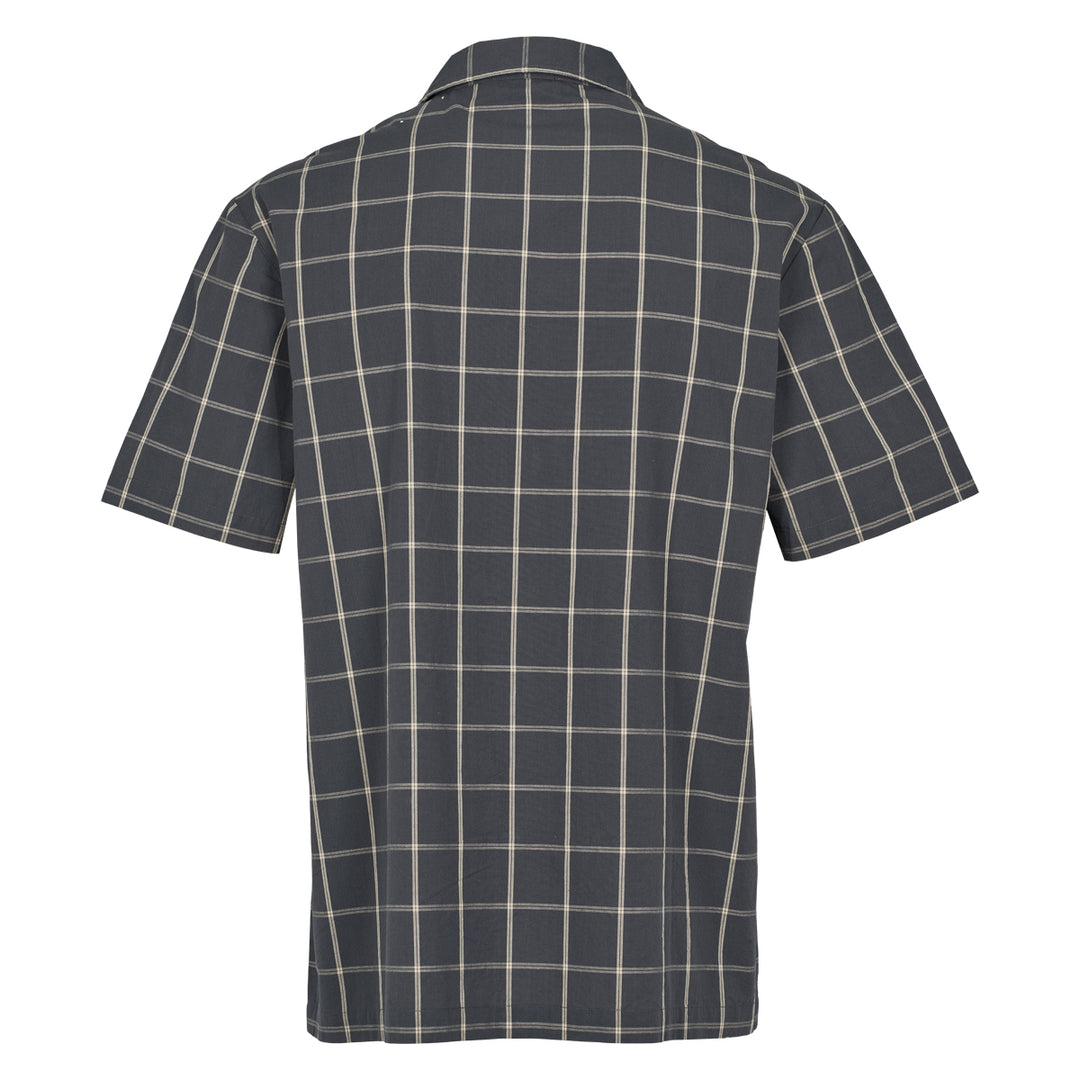 Conservandum HERRE CHECK skjorte T-shirt Night blue/ Cashmere 690000208