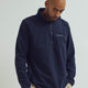 Conservandum HERRE POLAR FLEECE pullover Sweatshirt Mystery blue 019410401