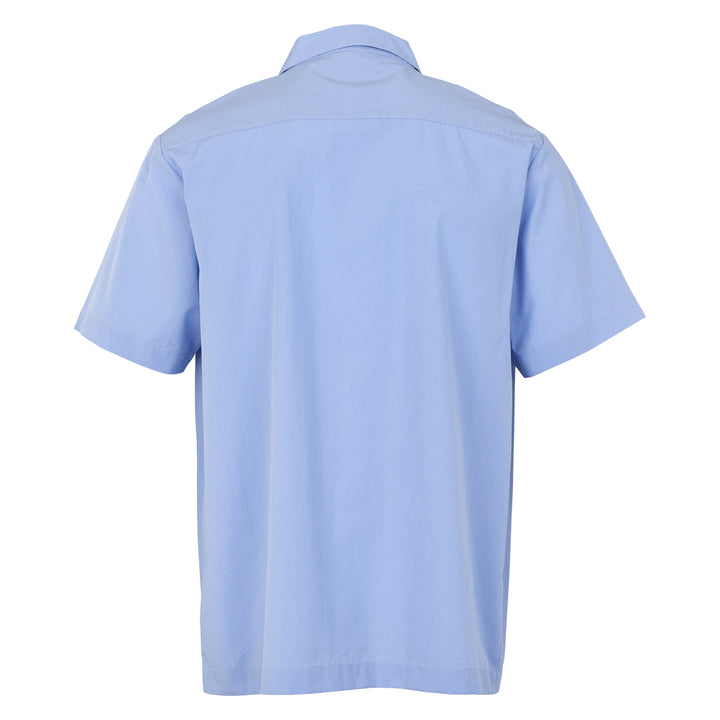 Conservandum HERRE POPLIN skjorte med korte ærmer T-shirt Shell blue 016392901