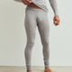 Conservandum HERRE WOOL lange underbukser Bukser Pale grey melange 791080900