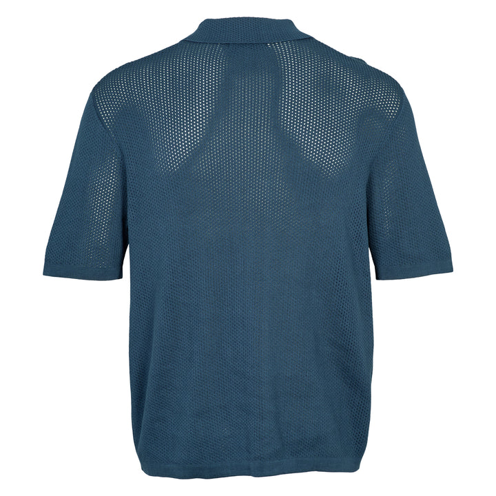 Conservandum HERRE club polo i strik Sweatshirt Navy 019403101