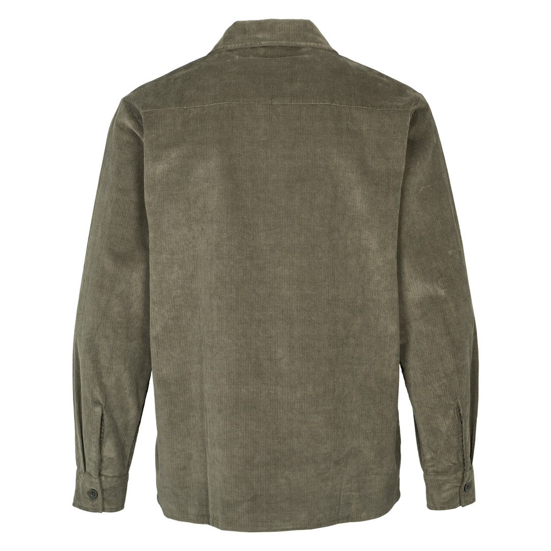 Conservandum HERRE skjorte i fløjl T-shirt Deep green 019040401