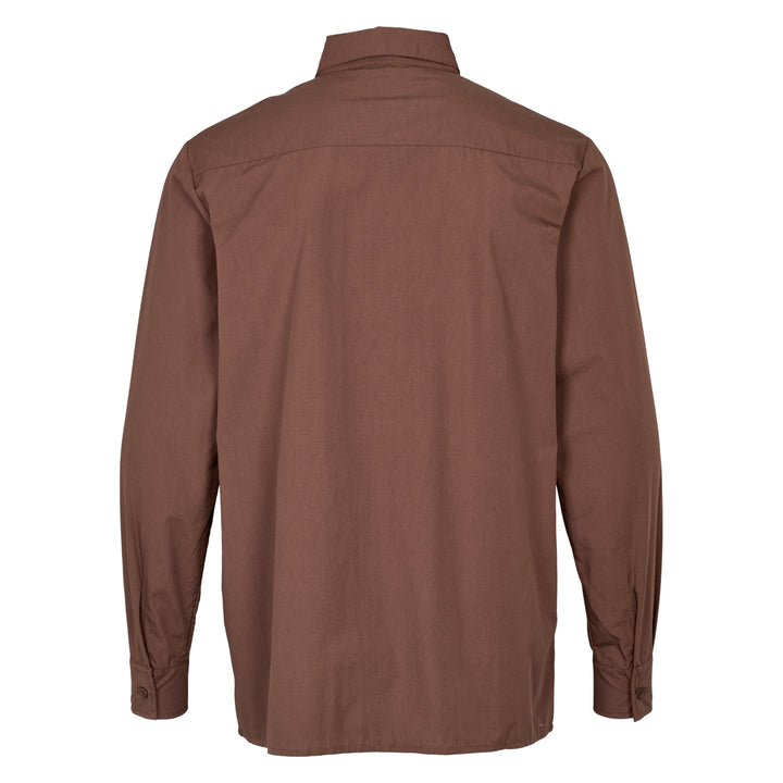Conservandum HERRE skjorte i poplin T-shirt French Roast 019101200