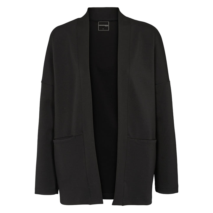 Conservandum INTERLOCK jakke Cardigan Black 019400706