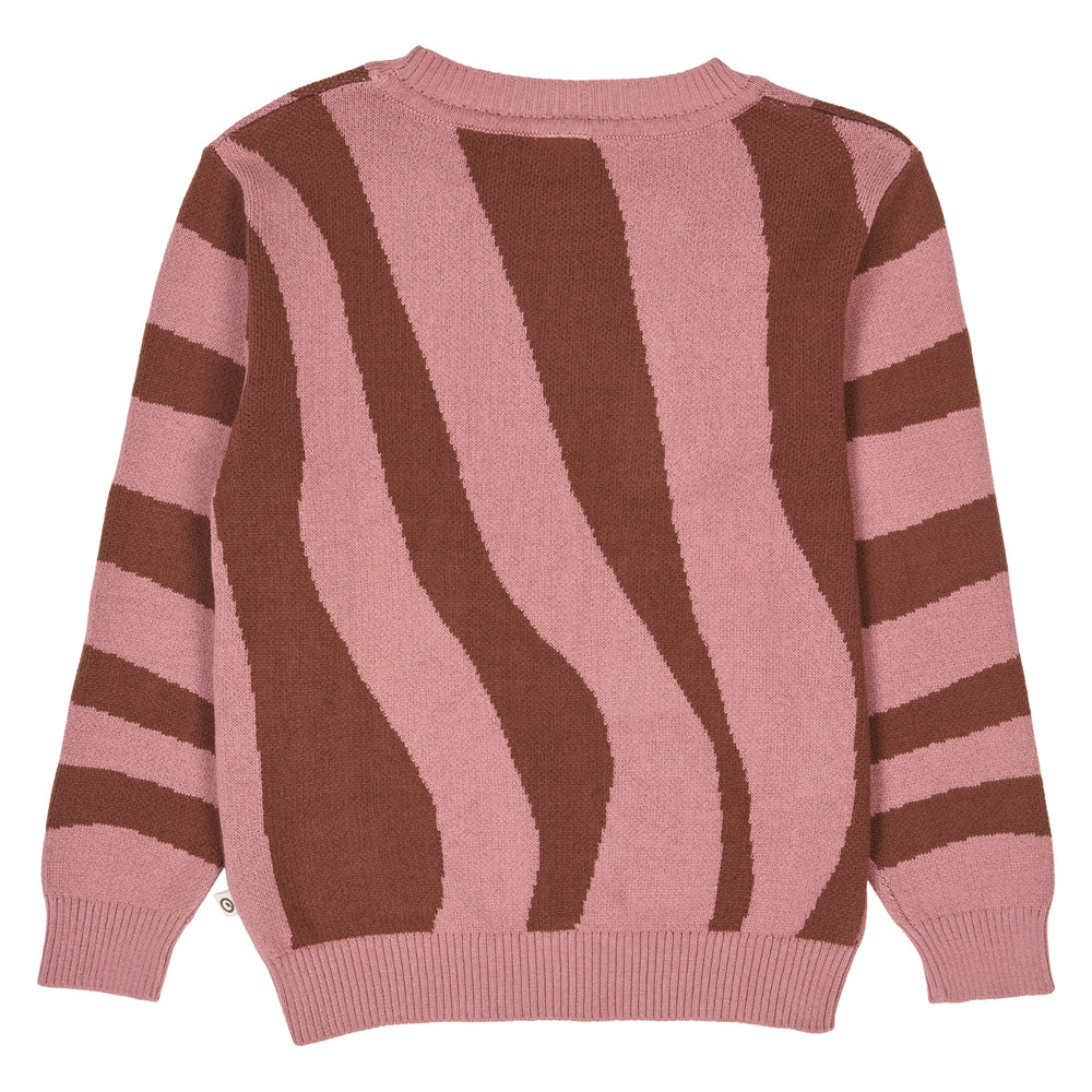 müsli JACQUARD KNIT striktrøje Langærmet bluse Nostalgia Rose 017151200