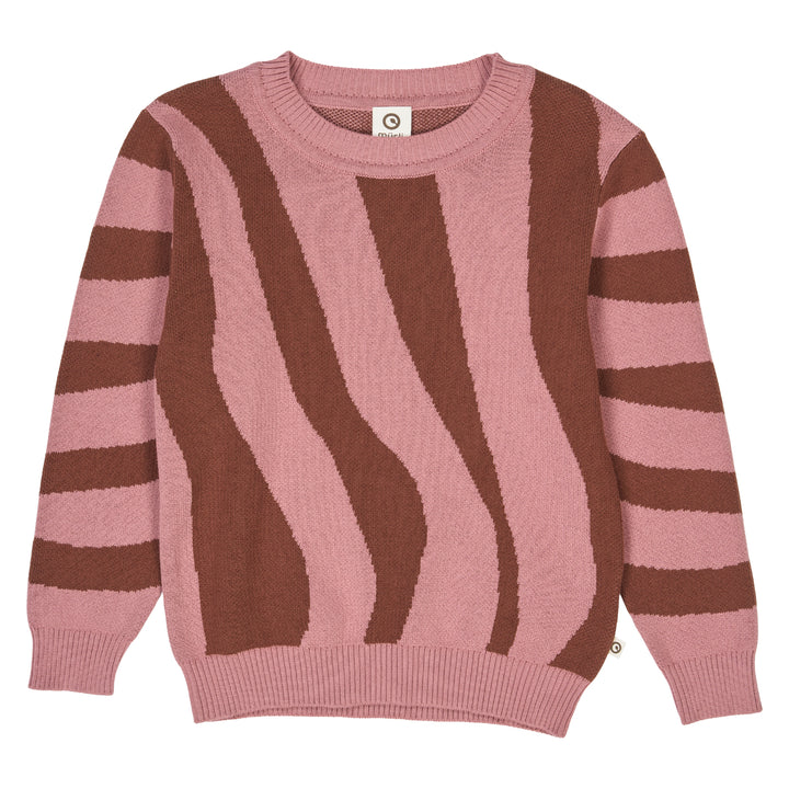 müsli JACQUARD KNIT striktrøje Langærmet bluse Nostalgia Rose 017151200