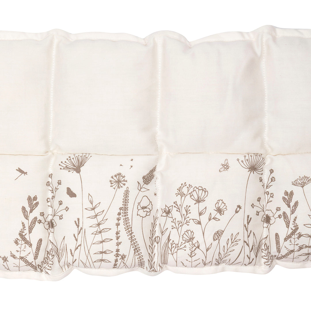 müsli KAPOK printet sengerand 28x166 cm Pusleting Balsam cream 011100100