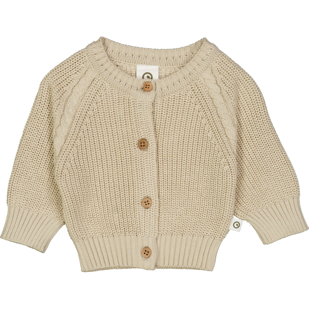 müsli KNIT CHUNKY cardigan Langærmet bluse Oat 013040401